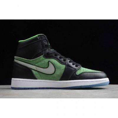 Nike Erkek Air Jordan 1 High Zoom Yeşil Basketbol Ayakkabısı Türkiye - 0YYURBVR